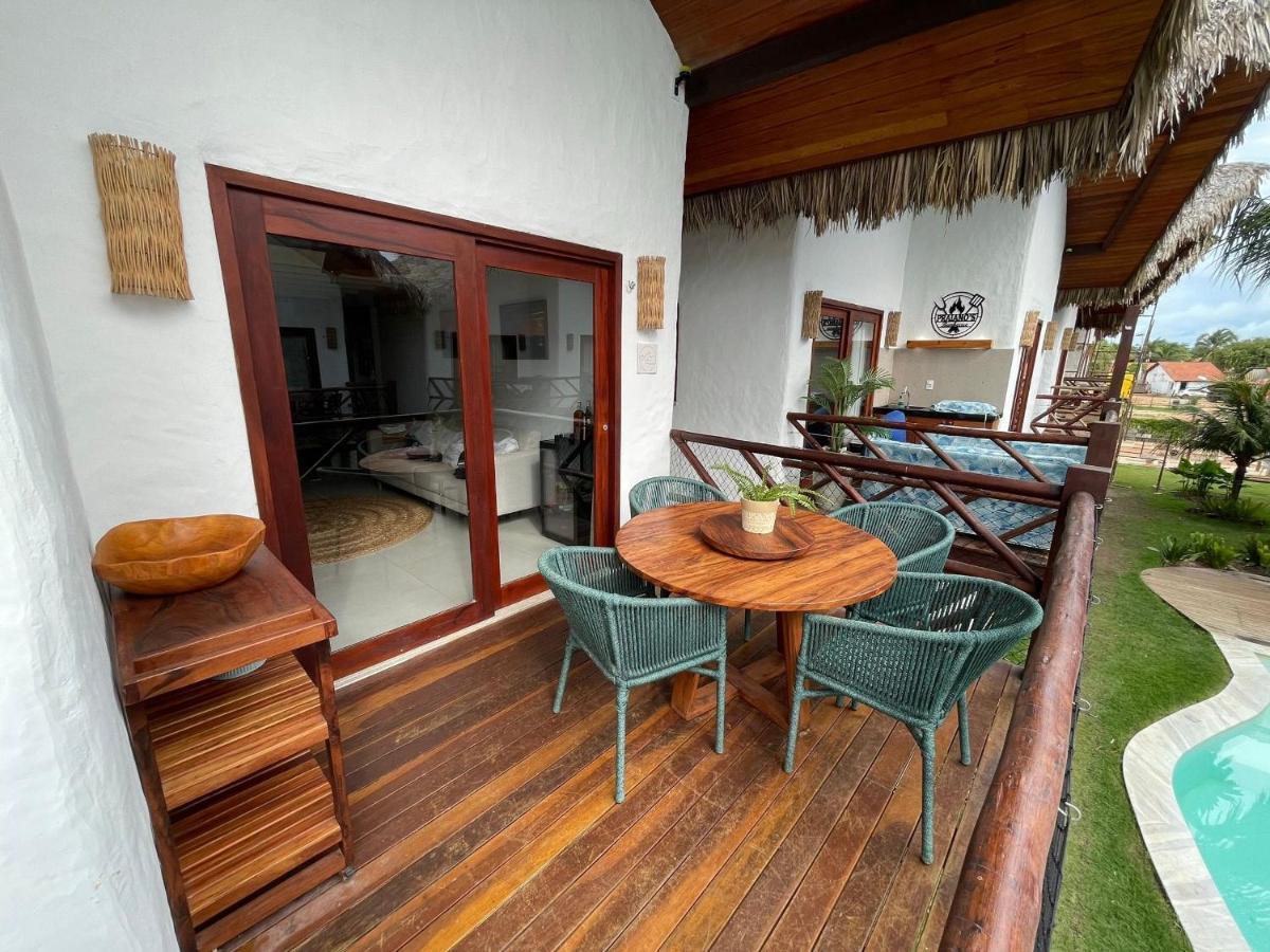 Ap Vila Mar Pe Na Areia Com Vista Para O Mar E Piscina Barra Grande  Exterior photo